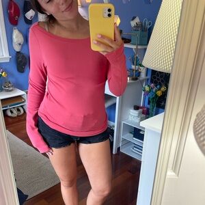 Gap coral long sleeve.